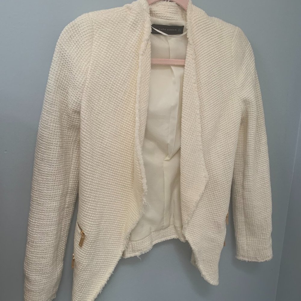 Zara Cream Blazer S